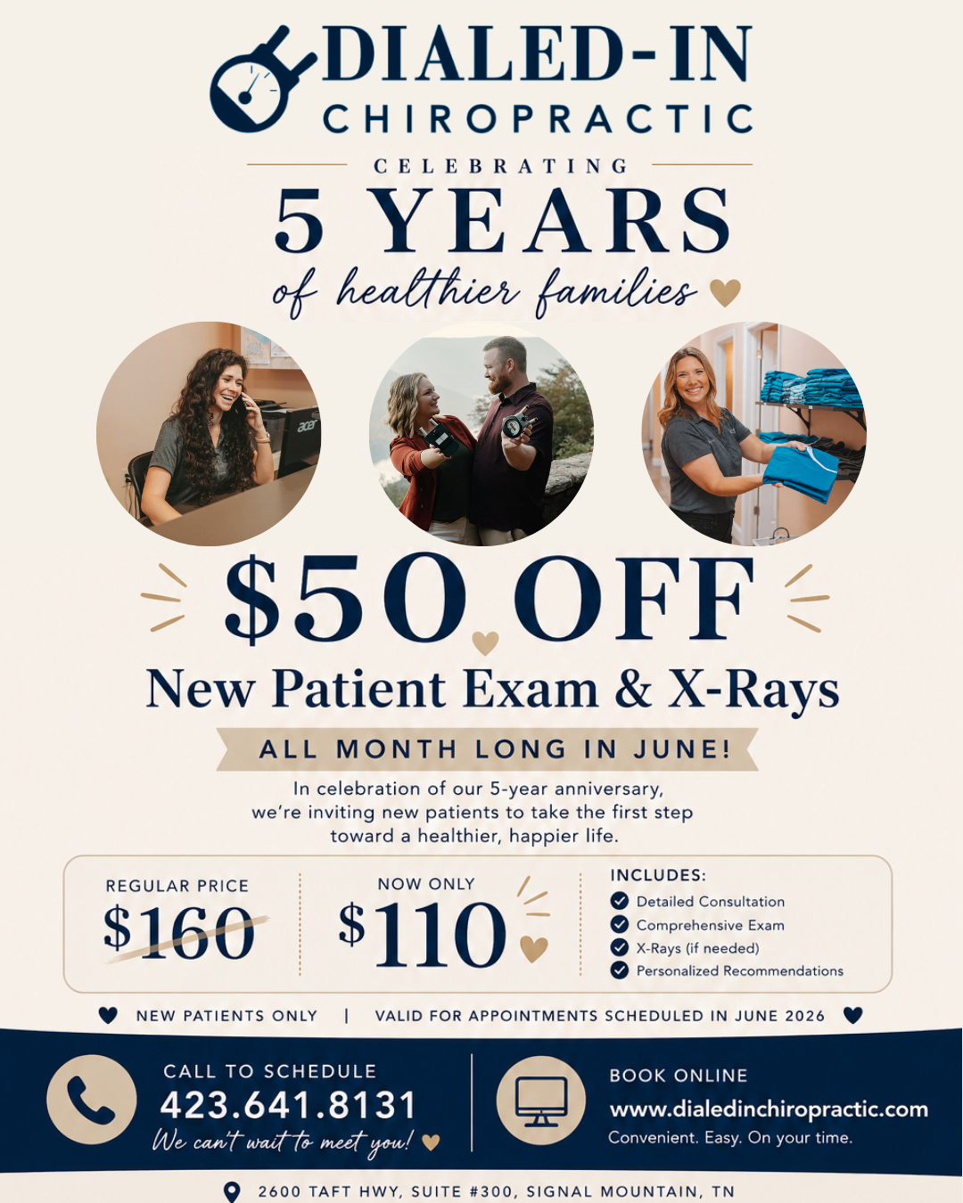 $50 off new patient special