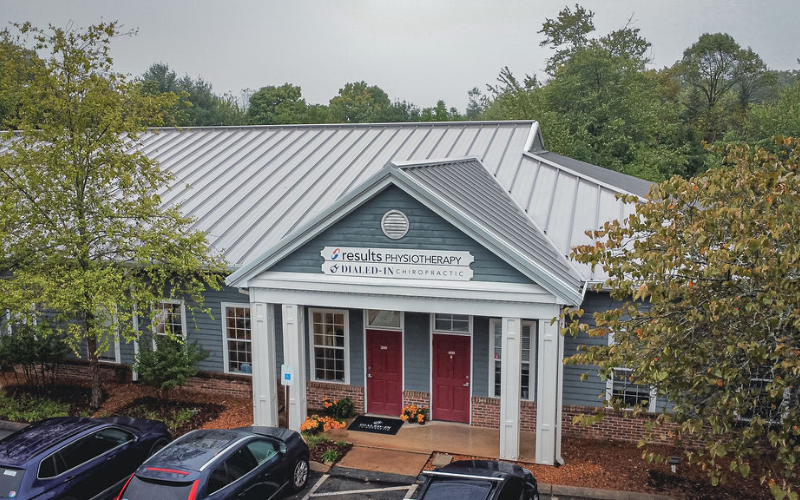 Dialed-In Chiropractic Aerial Shot